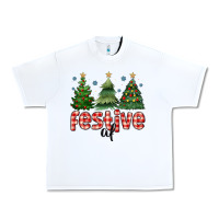 White festive af Urban Heavy Tee - MaliasSmallBusiness