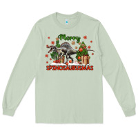 Matcha merry spinosaurusmas Long Sleeve Tee - LillyAllenDesigns