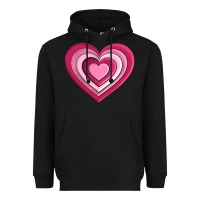 Black sweet heart olivia Heavyweight Hoodie - OliviaCreatesArt