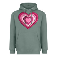 Sage sweet heart olivia Heavyweight Hoodie - OliviaCreatesArt