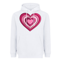 White sweet heart olivia Heavyweight Hoodie - OliviaCreatesArt