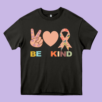 Be Kind Heavy Core Tee Designed By Bettercallsaul