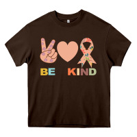 Chocolate Brown Be Kind Heavy Core Tee - Bettercallsaul