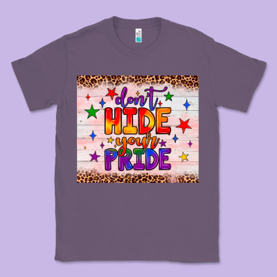 Don't Hide Your Pride Tumbler Classic Tee Designed By Jahusdesignshop