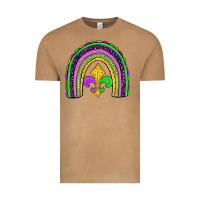 Vintage Camel mardi gras fleur de lis rainbow Vintage Tee - JahusDesignShop