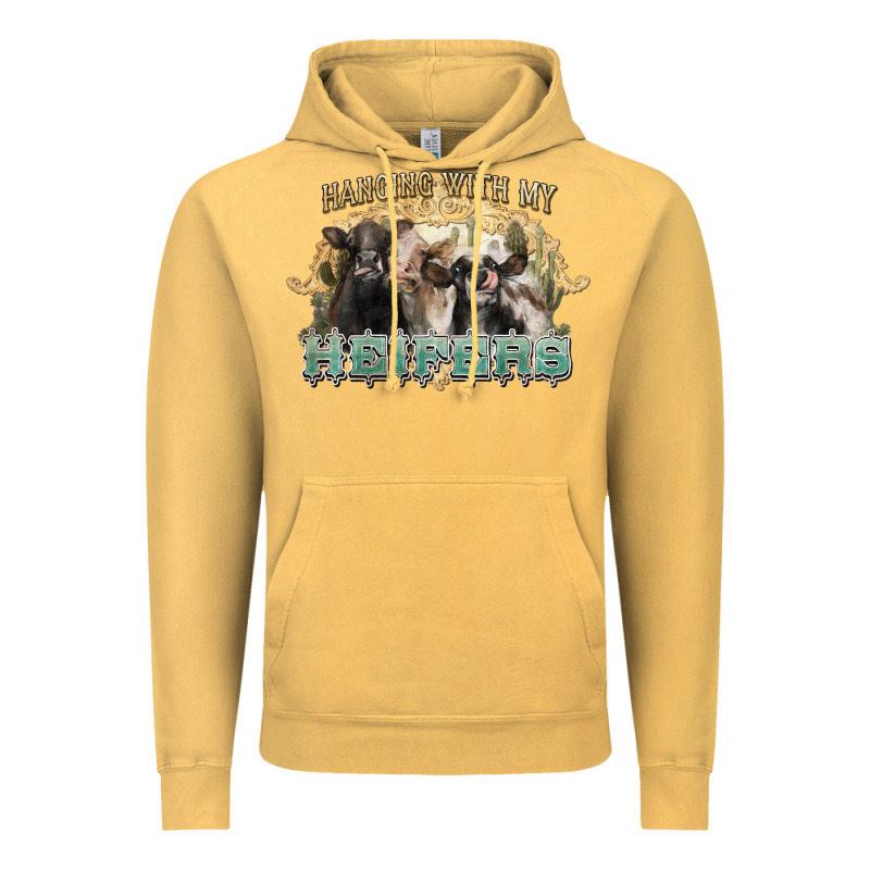 Hanging With My Heifers Vintage Hoodie by NancyCooperArtShop | Teevron