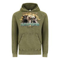 Vintage Olive hanging with my heifers Vintage Hoodie - NancyCooperArtShop