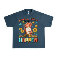 Midnight Navy grandma's kitchen where sweet things happen Urban Heavy Tee - MaliasSmallBusiness