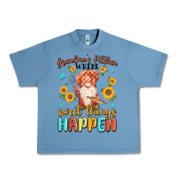 Pebble Blue grandma's kitchen where sweet things happen Urban Heavy Tee - MaliasSmallBusiness