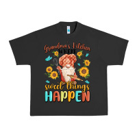 Pigment Black grandma's kitchen where sweet things happen Urban Heavy Tee - MaliasSmallBusiness