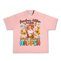 Salmon grandma's kitchen where sweet things happen Urban Heavy Tee - MaliasSmallBusiness