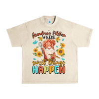 Sandshell grandma's kitchen where sweet things happen Urban Heavy Tee - MaliasSmallBusiness