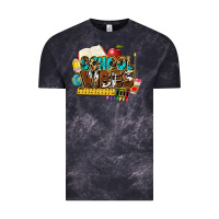 Cloud Black school vibes Vintage Tee - NancyCooperArtShop