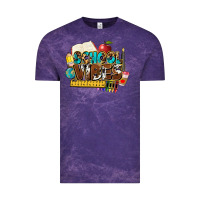 Cloud Purple school vibes Vintage Tee - NancyCooperArtShop