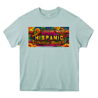 Arona national hispanic heritage month license plate Heavy Core Tee - BundleAndBundleShop