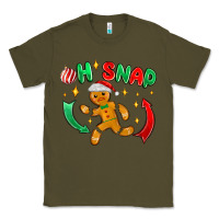 Army Green oh snap with gingerbread Classic Tee - MaliasSmallBusiness