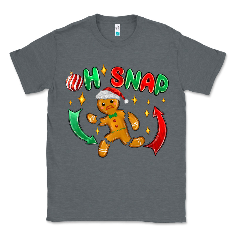 Oh Snap With Gingerbread Classic Tee by MaliasSmallBusiness | Teevron
