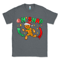 Charcoal Heather oh snap with gingerbread Classic Tee - MaliasSmallBusiness