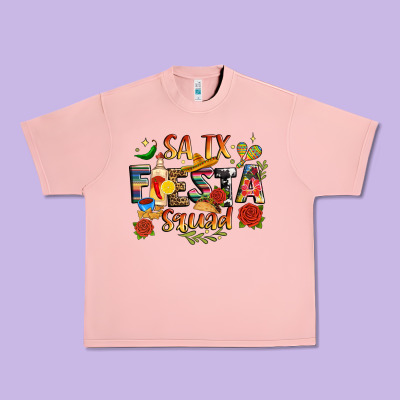 Fiesta Squad Urban Heavy Tee Designed By Jahusdesignshop