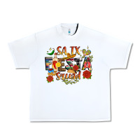 White fiesta squad Urban Heavy Tee - JahusDesignShop