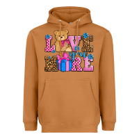 Meerkat love you more olivia Heavyweight Hoodie - OliviaCreatesArt