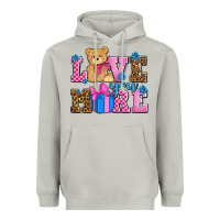 Moon Dust love you more olivia Heavyweight Hoodie - OliviaCreatesArt
