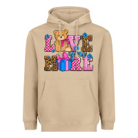 Mushroom love you more olivia Heavyweight Hoodie - OliviaCreatesArt