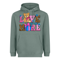 Sage love you more olivia Heavyweight Hoodie - OliviaCreatesArt