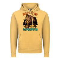 Vintage Mustard dont be an assquatch Vintage Hoodie - MaliasSmallBusiness