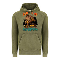 Vintage Olive dont be an assquatch Vintage Hoodie - MaliasSmallBusiness