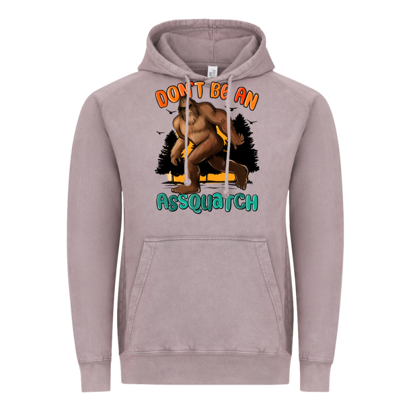 Dont Be An Assquatch Vintage Hoodie by MaliasSmallBusiness | Teevron