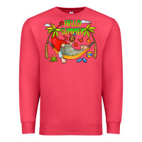 Cardinal Hello Summer Premium Sweatshirt - CowCowDesign