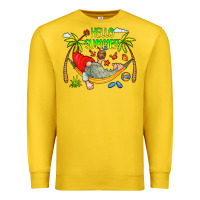 Lemon Hello Summer Premium Sweatshirt - CowCowDesign