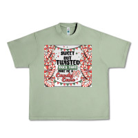 Oil Green sweet but twisted does that make me a candy cane Urban Heavy Tee - MaliasSmallBusiness