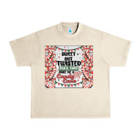 Sandshell sweet but twisted does that make me a candy cane Urban Heavy Tee - MaliasSmallBusiness