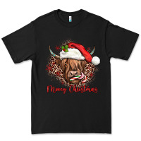 Black mooey christmas cow Premium Tee - JahusDesignShop