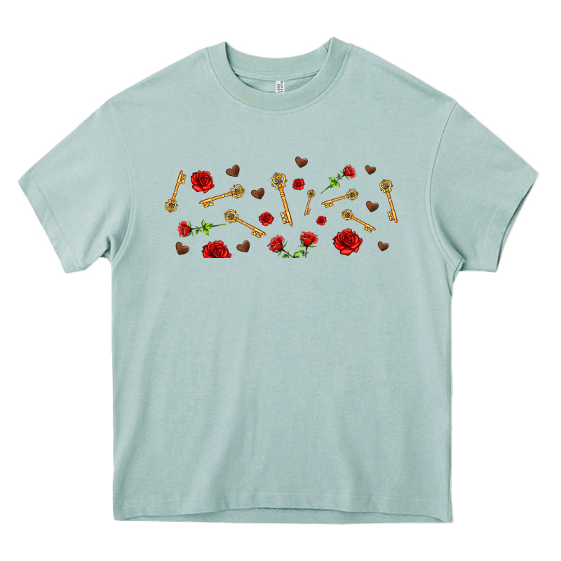 Rosses And Keys Heavy Core Tee by AdoDesignShop | Teevron