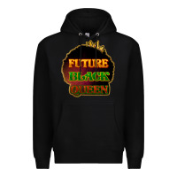 Black Future black queen Premium Hoodie - HowdyJamesFarm