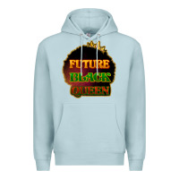 Blue Mist Future black queen Premium Hoodie - HowdyJamesFarm