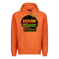 Carrot Future black queen Premium Hoodie - HowdyJamesFarm