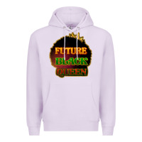 Lilac Future black queen Premium Hoodie - HowdyJamesFarm