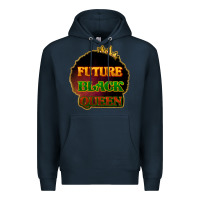 Navy Future black queen Premium Hoodie - HowdyJamesFarm