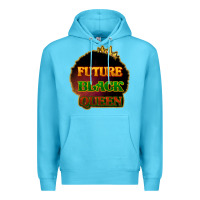Ocean Blue Future black queen Premium Hoodie - HowdyJamesFarm