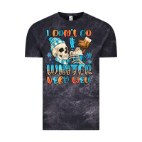 Cloud Black i don't do winter very well Vintage Tee - MaliasSmallBusiness