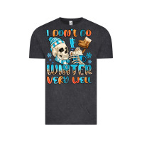 Vintage Black i don't do winter very well Vintage Tee - MaliasSmallBusiness