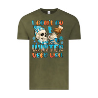 Vintage Olive i don't do winter very well Vintage Tee - MaliasSmallBusiness