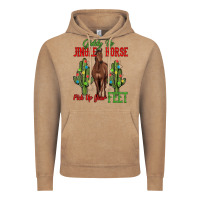 Vintage Coffee giddy up jingle horse pick up your feet Vintage Hoodie - MaliasSmallBusiness