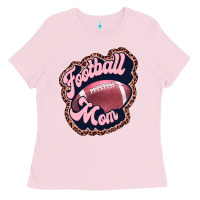 Bubblegum Pink football mom Ladies Tee - JahusDesignShop