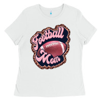 White football mom Ladies Tee - JahusDesignShop