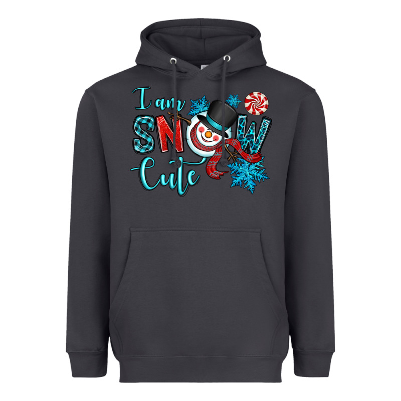 I Am Snow Cute Heavyweight Hoodie by OliviaCreatesArt | Teevron